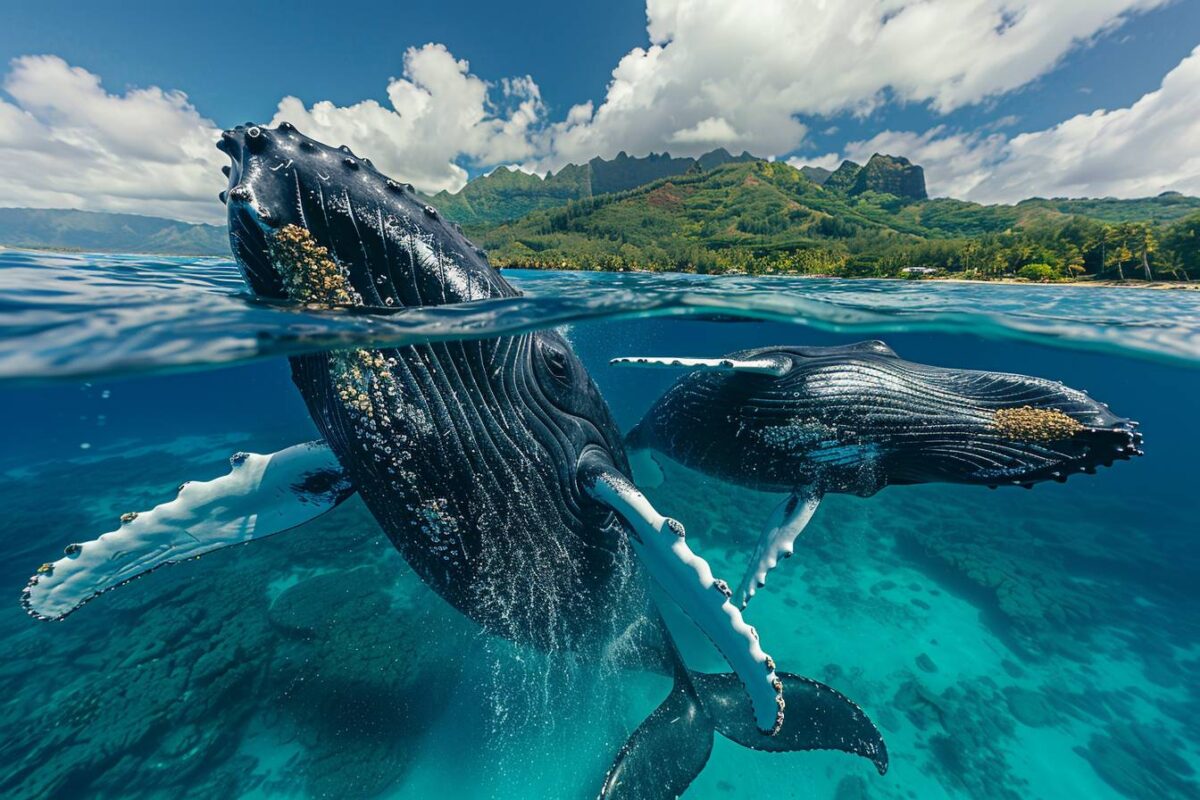 Les baleines à bosse en Polynésie menacées par la vitesse excessive des bateaux